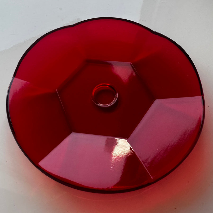 Sequin Trinket Dish - Red