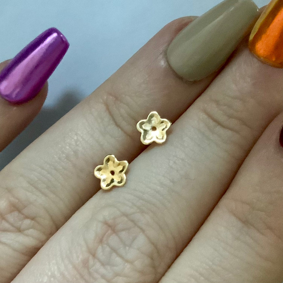 SAMPLE - Flower Sequin Studs