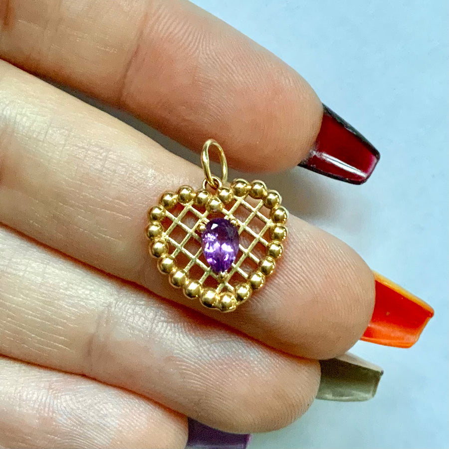 Sample - Mini Lace Pendant