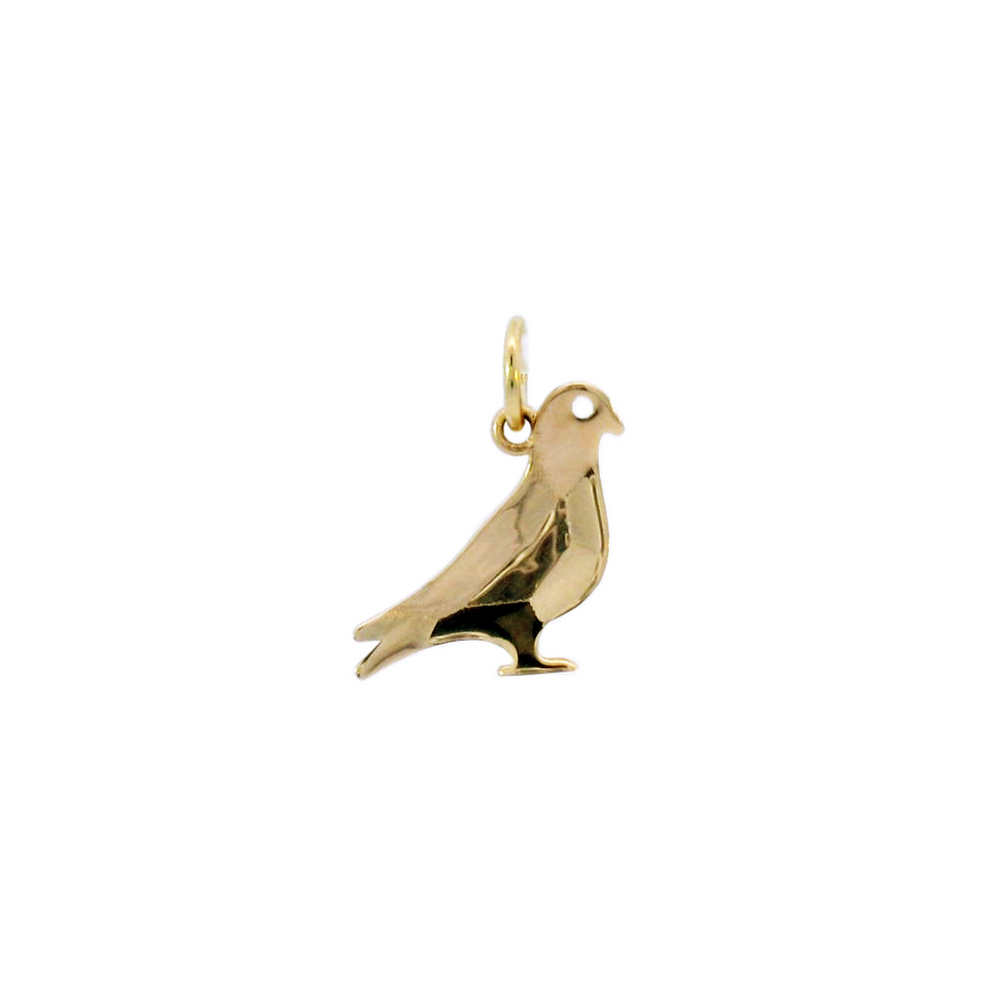 NYC Pigeon Sequin Pendant